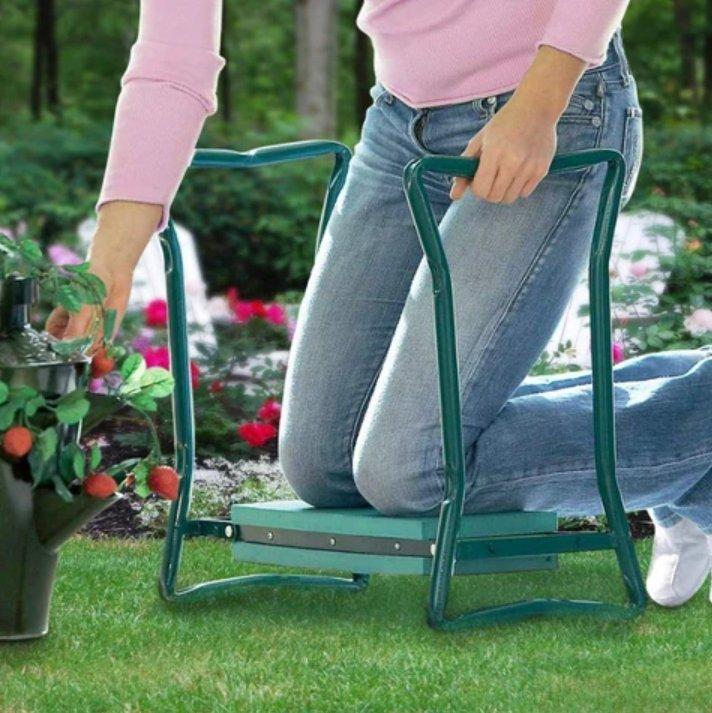 Gardener's bench - Folding ergonomic kneeling bench
