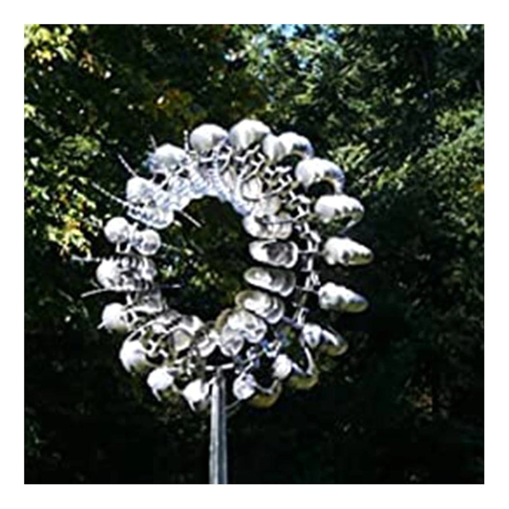 Unique and magical windmill made of metal | Magical kinetic metal sculpture
