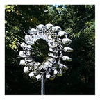 Unique and magical windmill made of metal | Magical kinetic metal sculpture