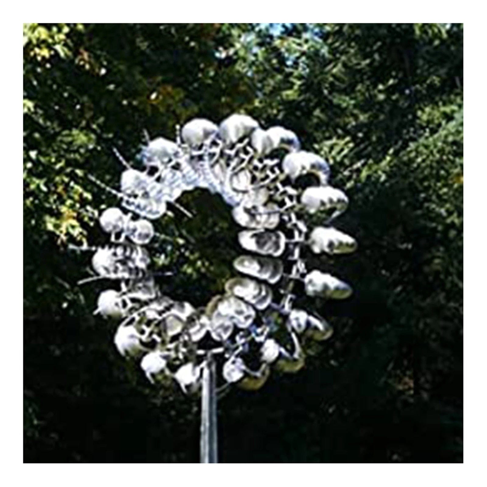 Unique and magical windmill made of metal | Magical kinetic metal sculpture