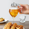 Drip Free Honey Dispenser with Honeycomb Design – 200 ml Plastic