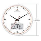 PrayTime Smart Wall Clock – Azan & Hijri Calendar with Dual Display