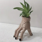 Bone Hand Shaped Pen Holder