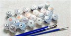 Hot Air Balloon Lavender Field - Van-Go Paint-By-Number Kit