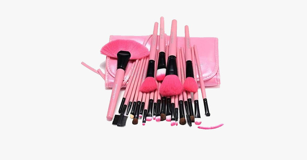 24-piece Pink Glory Brush Set