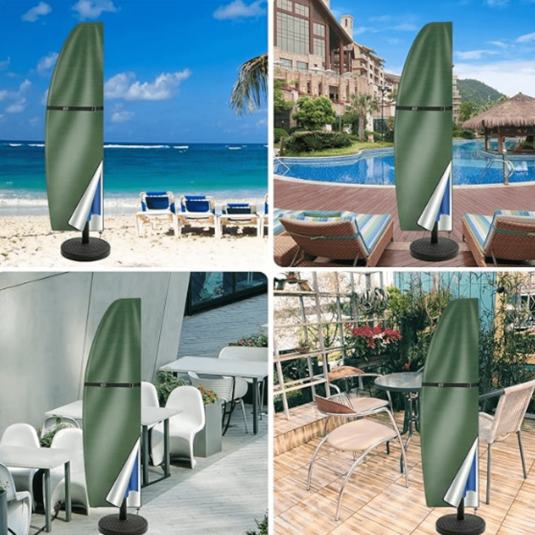 Parasol cover Anti-UV – Waterproof protective cover with zipper