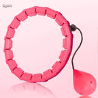 Hula Fitness Weighted Hula Hoop – Adjustable Smart Hoop for Full Body Workout
