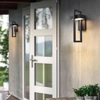 Wall Lamp Outdoor Stainless Steel Black