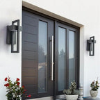 Wall Lamp Outdoor Stainless Steel Black