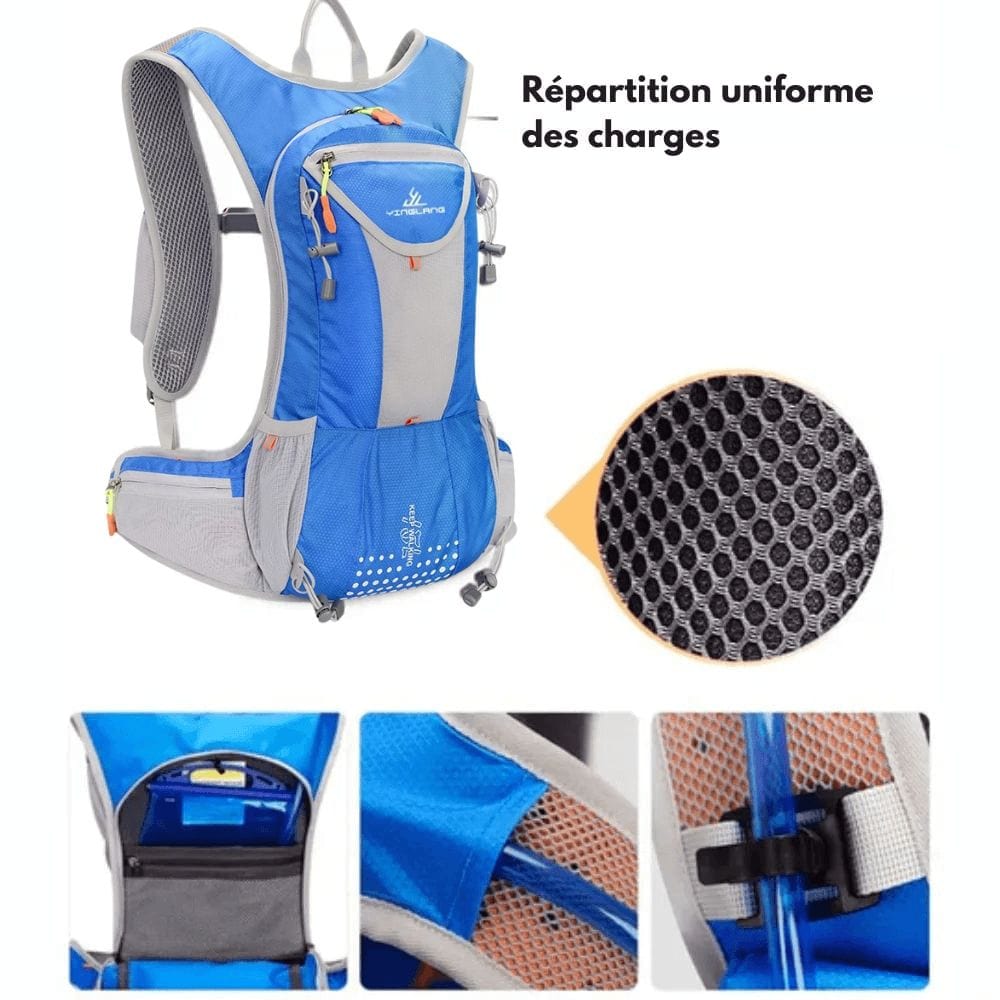 Hydroflow Pack – Hydration Backpack with 2L System & Lightweight Design