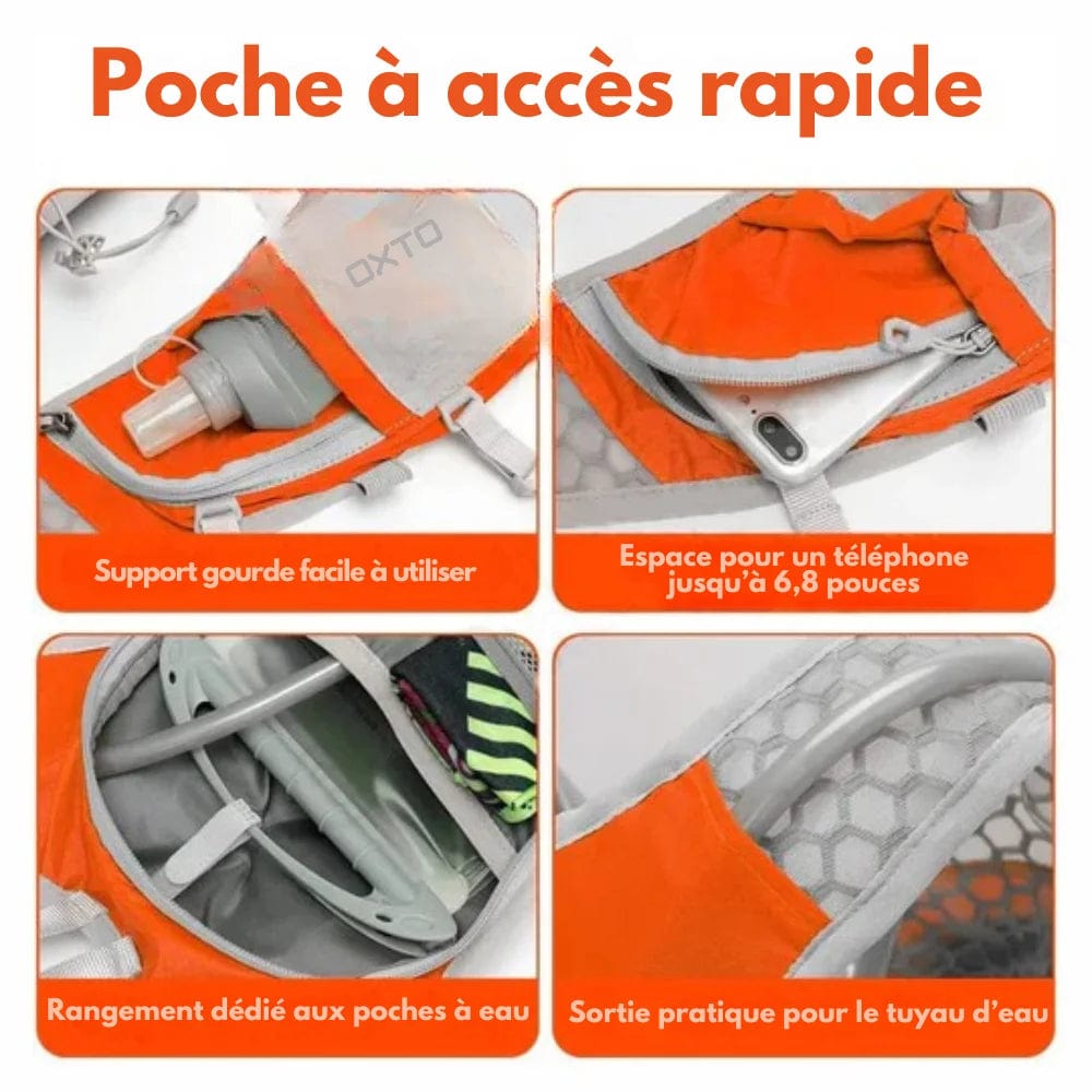 Hydroflow Pack – Hydration Backpack with 2L System & Lightweight Design