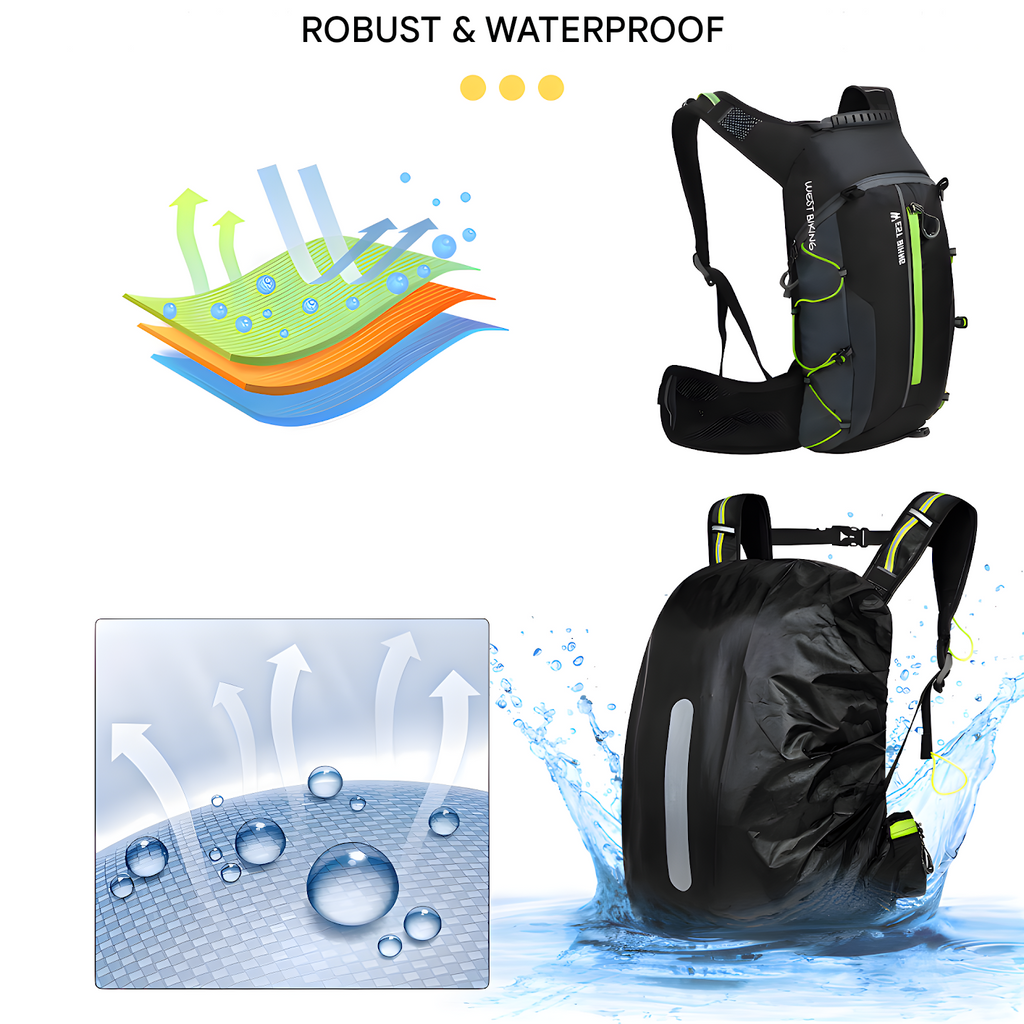 HydroRide Multifunctional Hydration Backpack