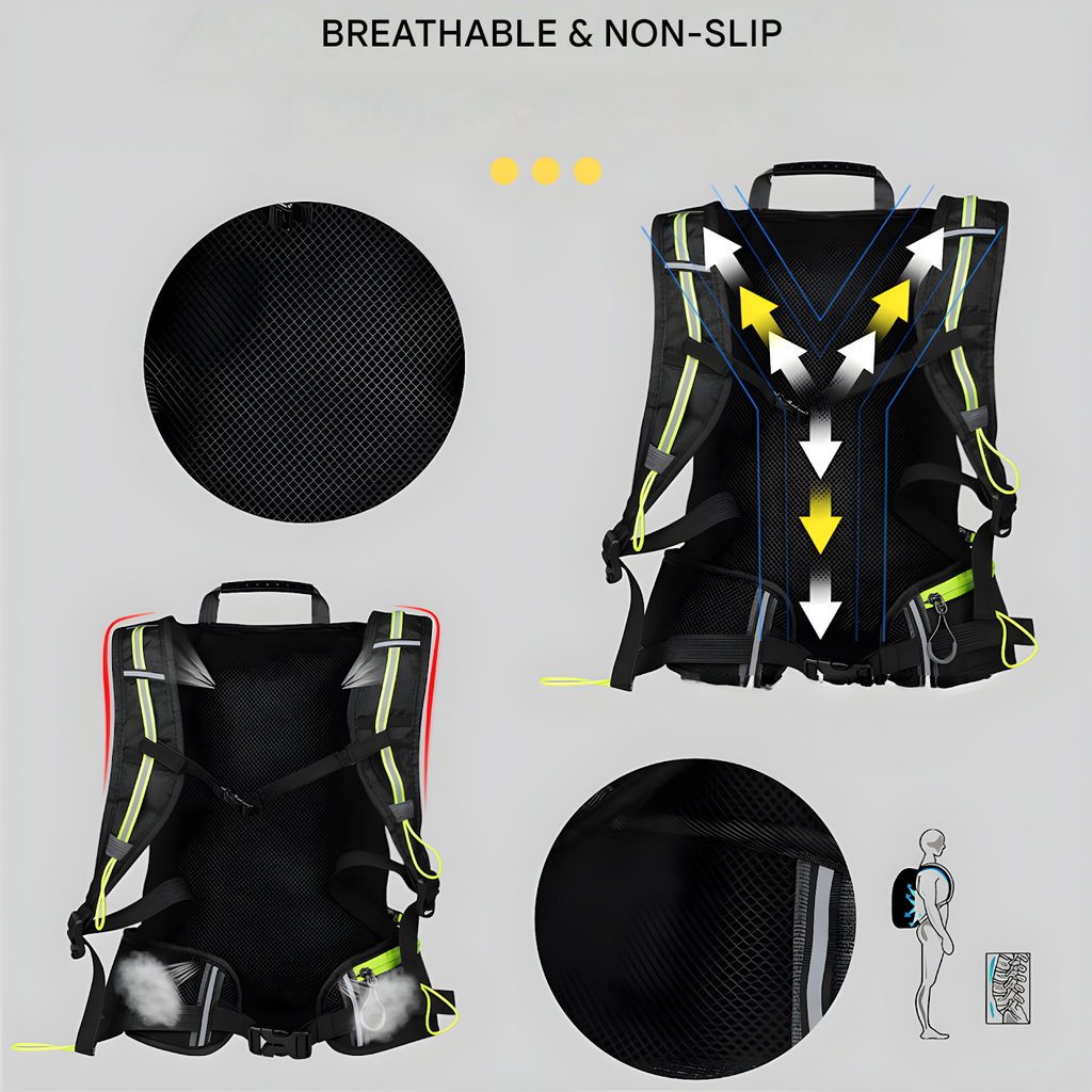 HydroRide Multifunctional Hydration Backpack