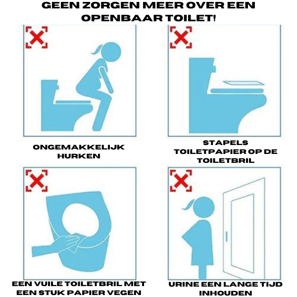 Hygienic Disposable Toilet Seat Covers - SafeSit
