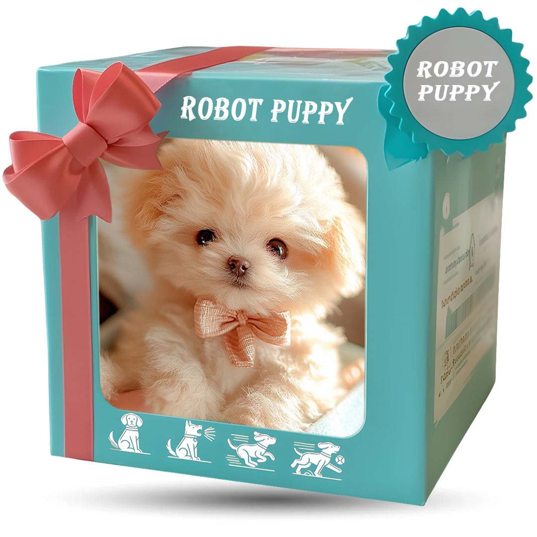 CuddlePup Smart Robot Puppy Dog | Perfect gift for children & elderly