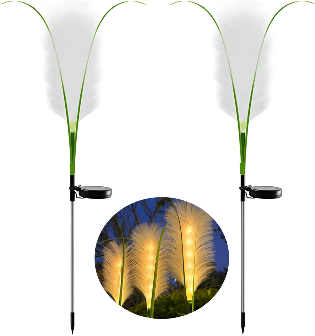 EcoGlo – Sustainable Solar Reed Lamp