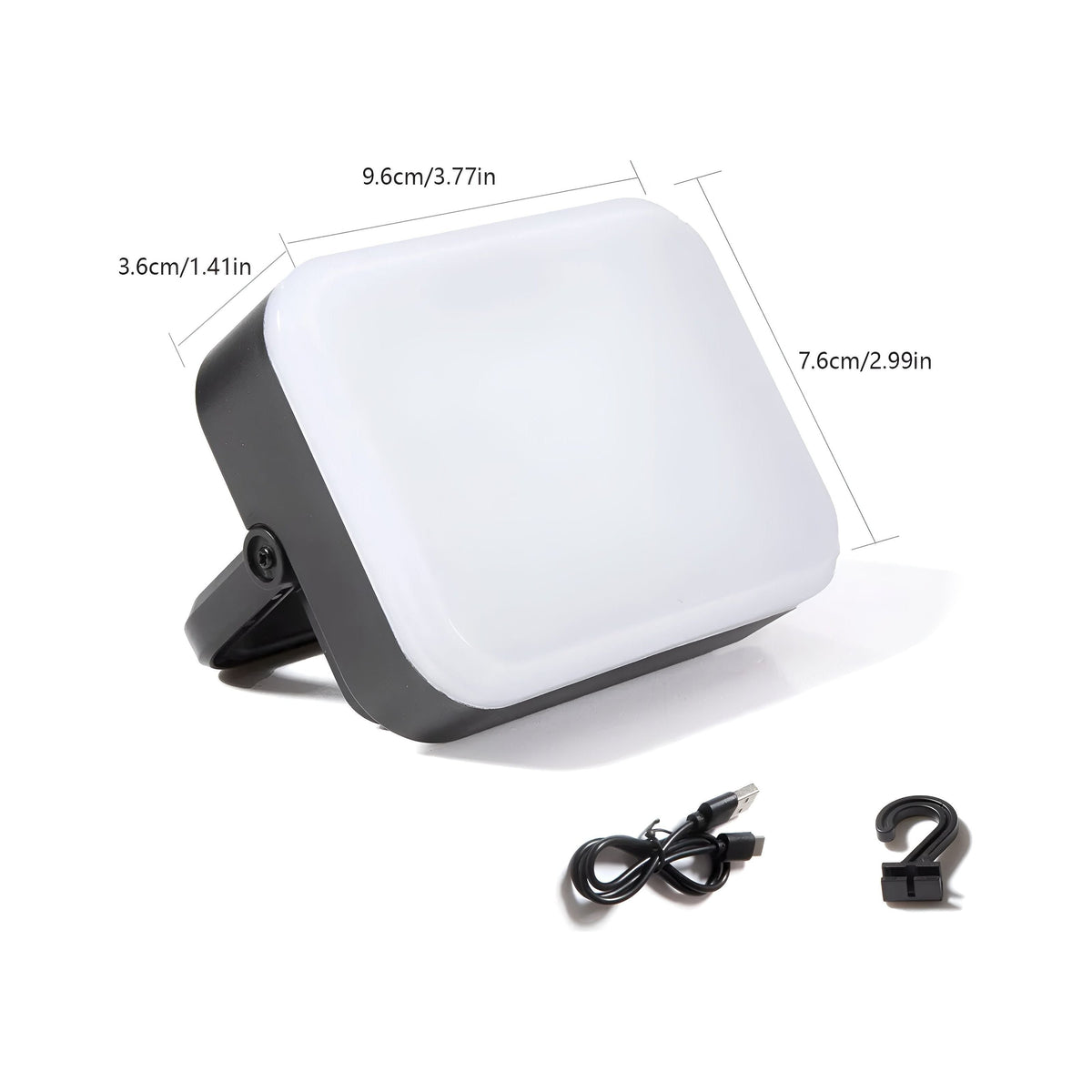 MagnaGlow – Magnetic rechargeable LED lamp with round, compact design