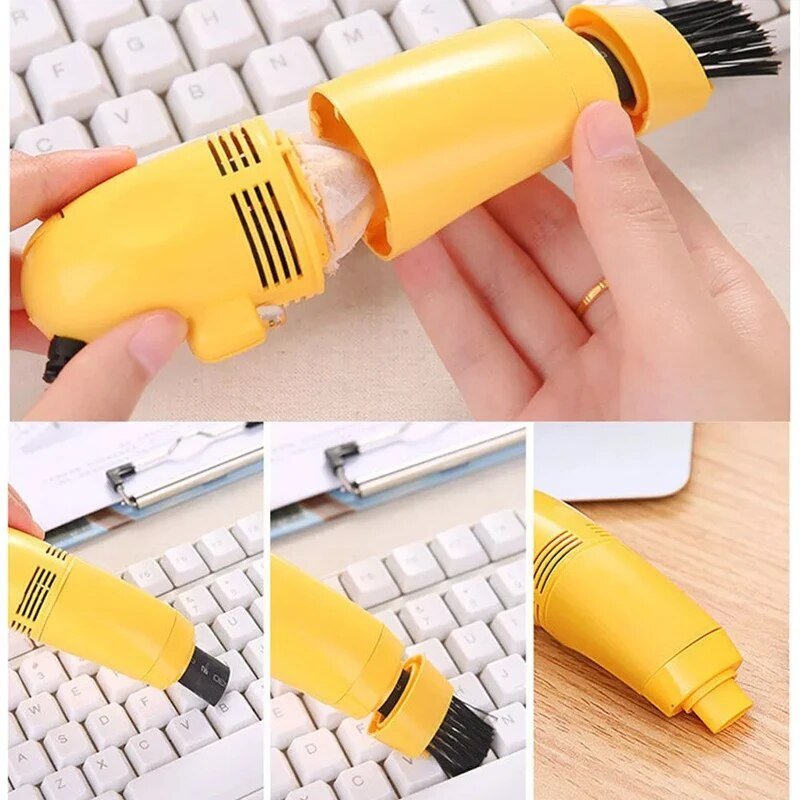 MiniVac - Efficient cleaning - Keyboard protection - Anti-dust!
