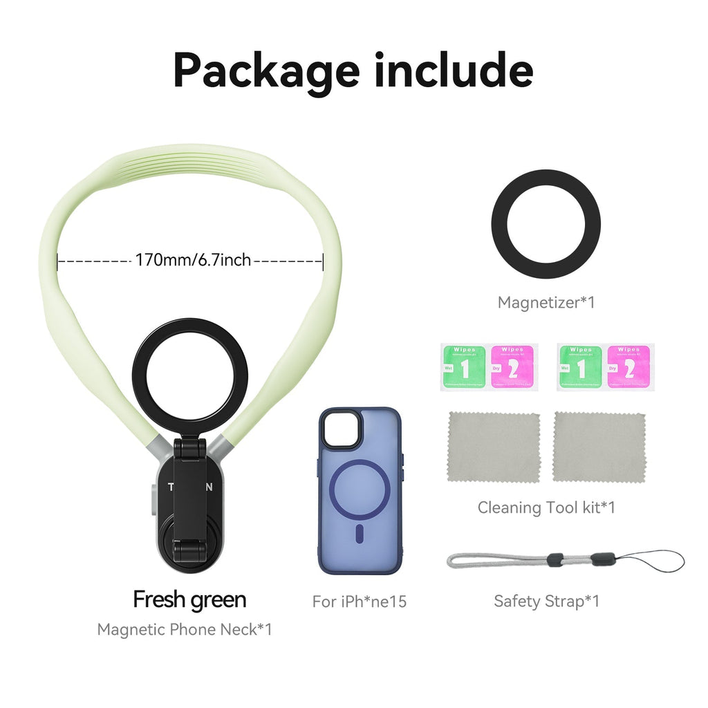 LuxuraMagnet Phone Neck Holder | Easy hands-free convenience for a life on the go