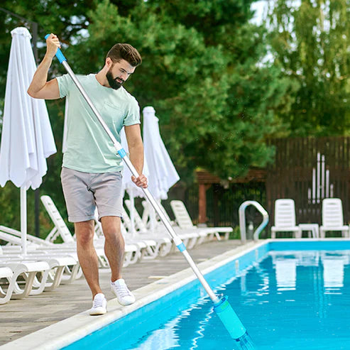 Cordless Rechargeable Pool Vacuum Cleaner with 3-in-1 Cleaning Function