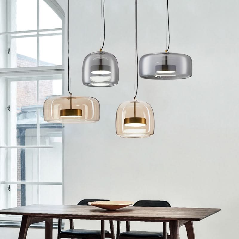 Modern Glass Hotel-Style Pendant Light