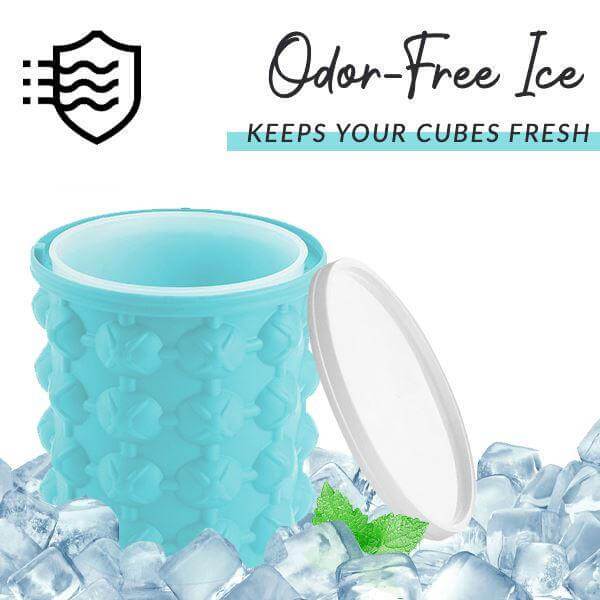 IceCube Maker – Space-Saving 2-in-1 Ice Cube Tray & Drink Cooler
