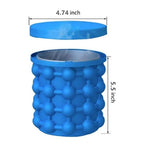 IceCube Maker – Space-Saving 2-in-1 Ice Cube Tray & Drink Cooler