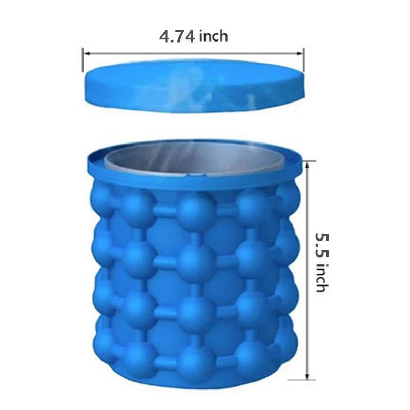 IceCube Maker – Space-Saving 2-in-1 Ice Cube Tray & Drink Cooler