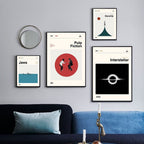 Iconic Film Retro Wall Art Canvas Poster