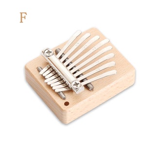 Mini 8-Key Kalimba for Beginners