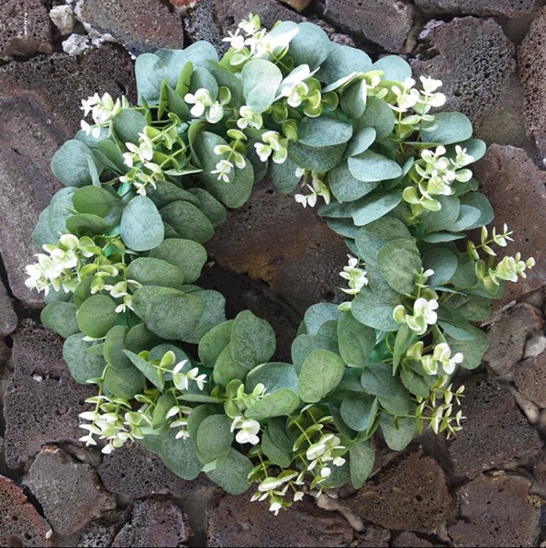 Artificial Eucalyptus Wreath
