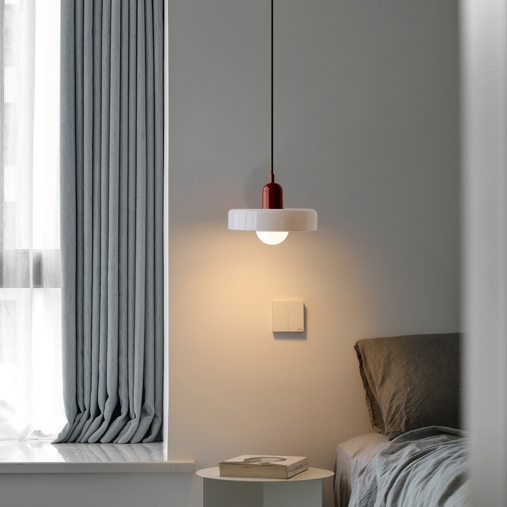 Glass Pendant Light with Warm, Uniform Light and Scandinavian Design