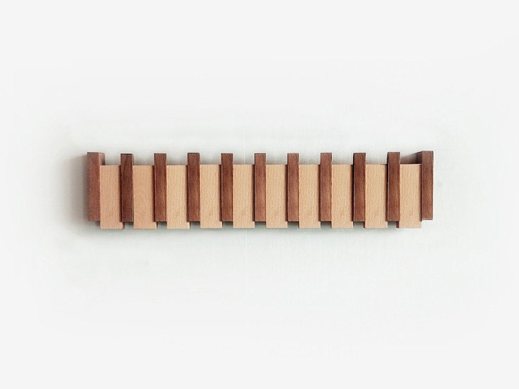Wardrobe - PianoWood - Handmade Design - 5-13 Hooks