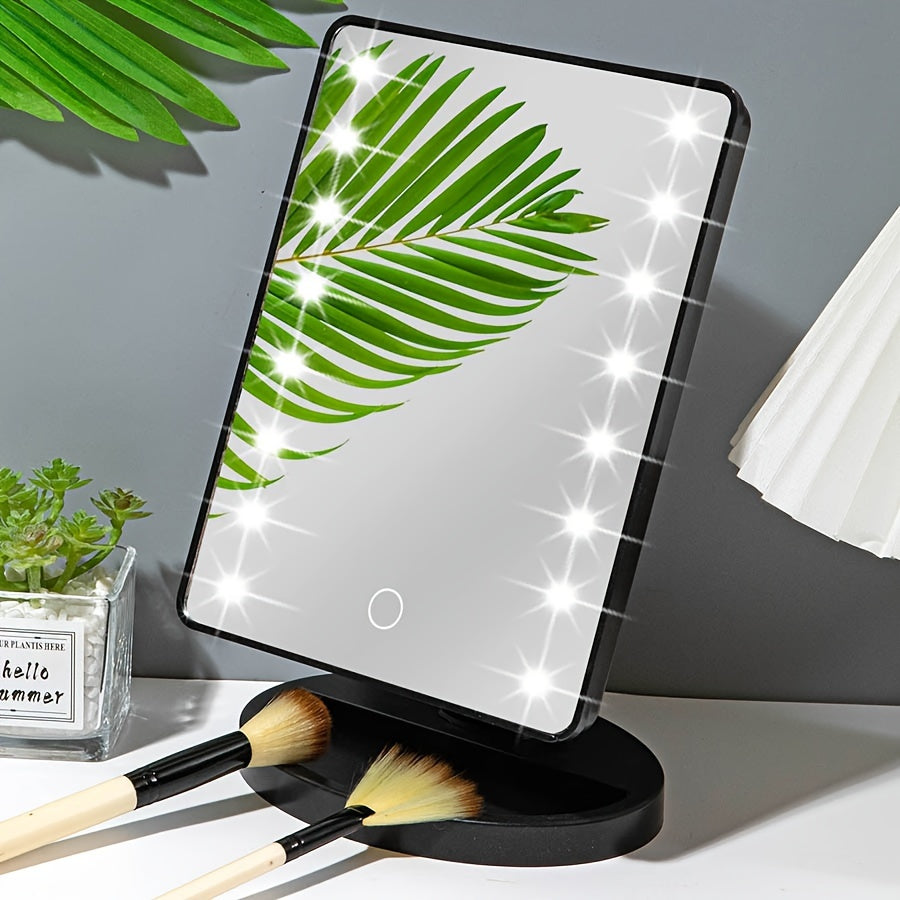 Makeup Mirror with LED Lights and Touch Control