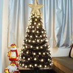 Christmas Decorations LED Snowflake Tree Topper