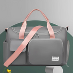 Unisex Large Travel Duffel Bag | Lightweight Multi Pocket