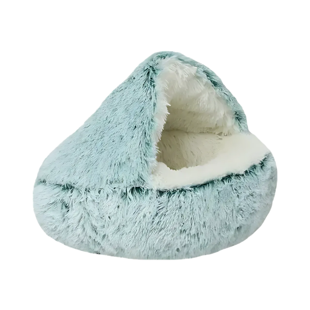 Dog Bed Soft Plush Cave House