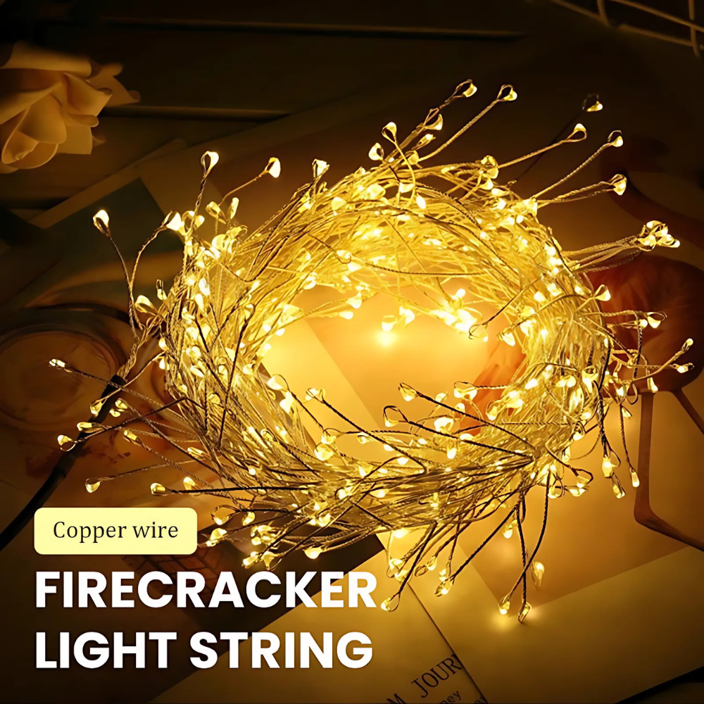 LED Fairy String Lights Copper Wire Remote