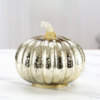 Halloween Decorations Glass LED Pumpkin Light