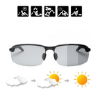 Polarized Photochromic Sports Sunglasses