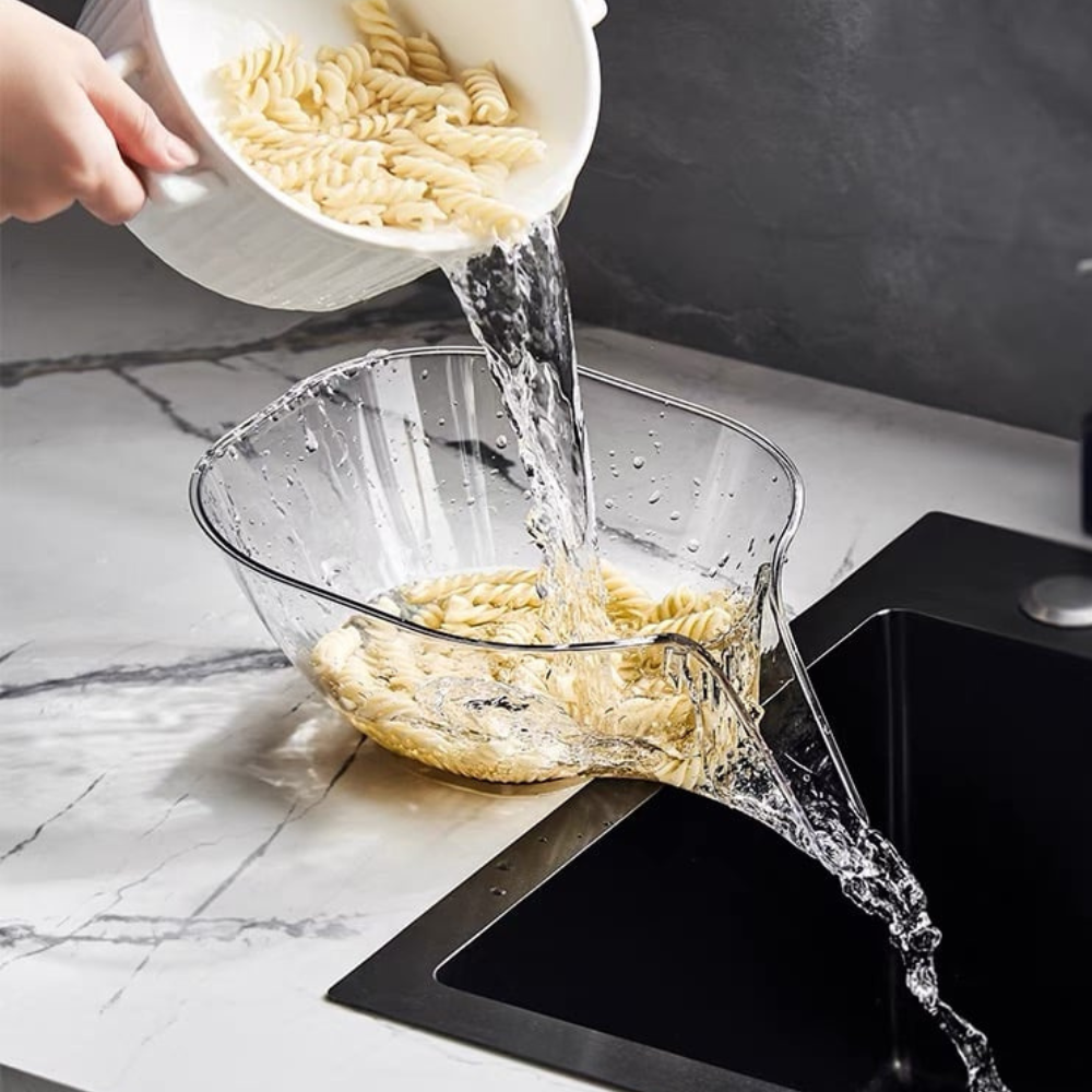 Kitchen Colander Bowl Fruit Vegetable Strainer