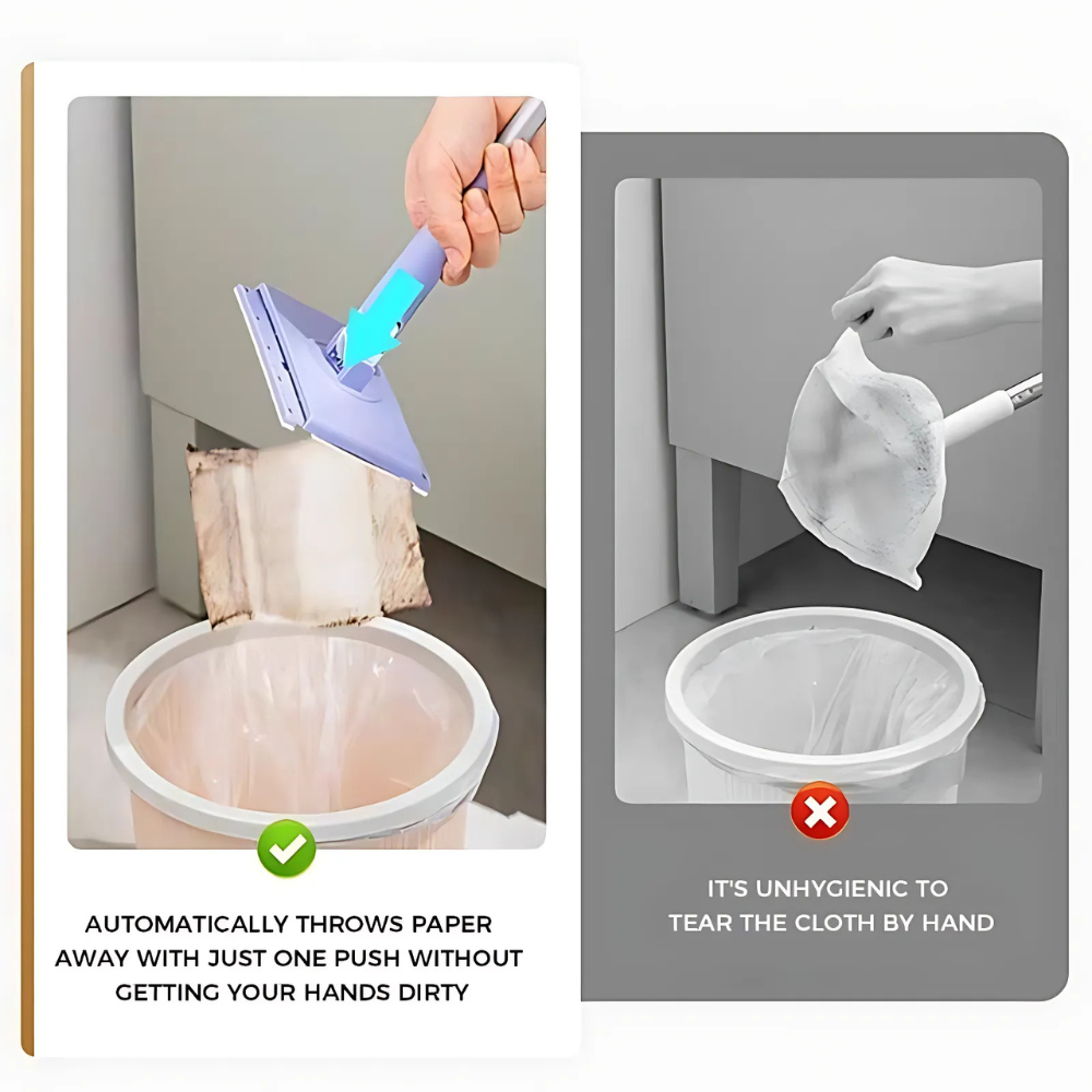 Floor Cleaning Foldable Mop