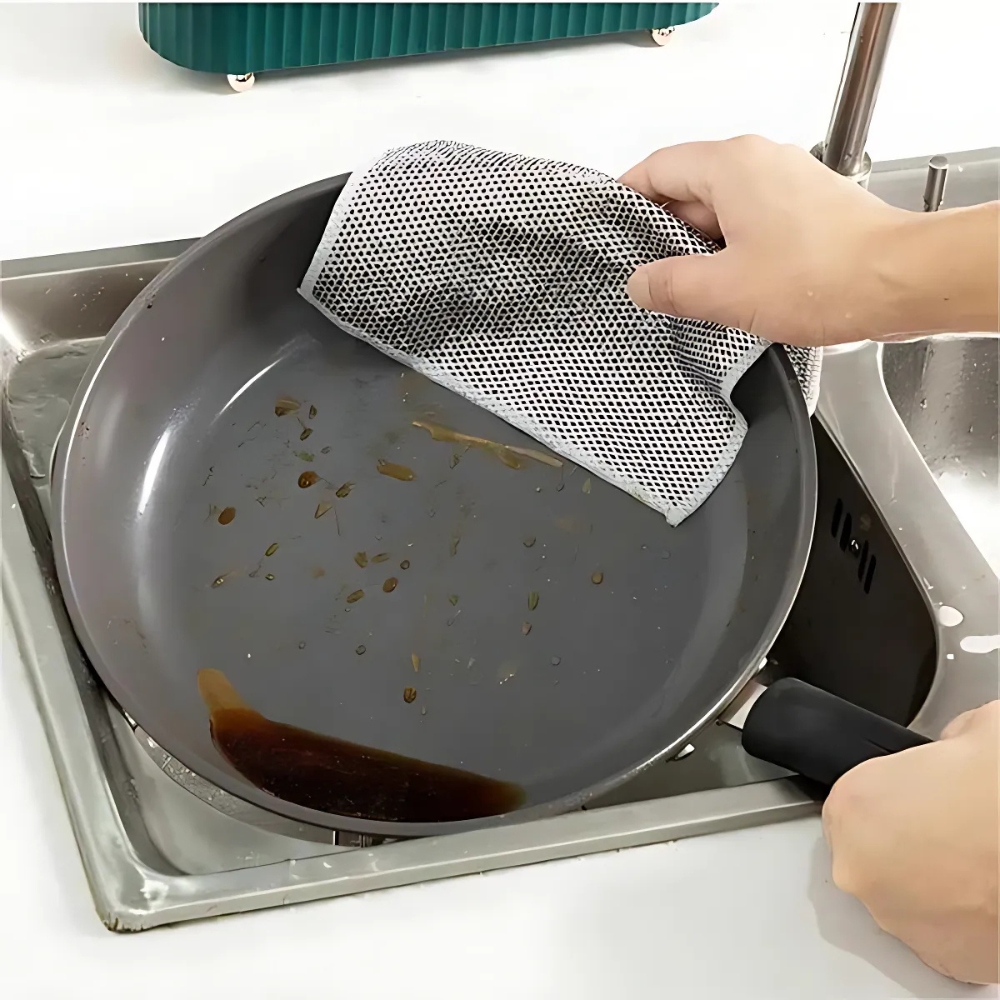 Kitchen Wire Mesh Cleaning Cloth Set