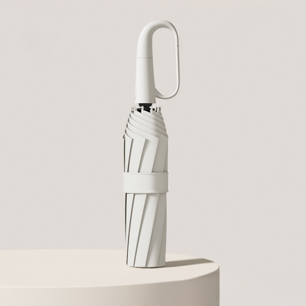 Compact Travel Umbrella Windproof Canopy