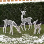 Christmas Decorations Light Up Reindeer Figure