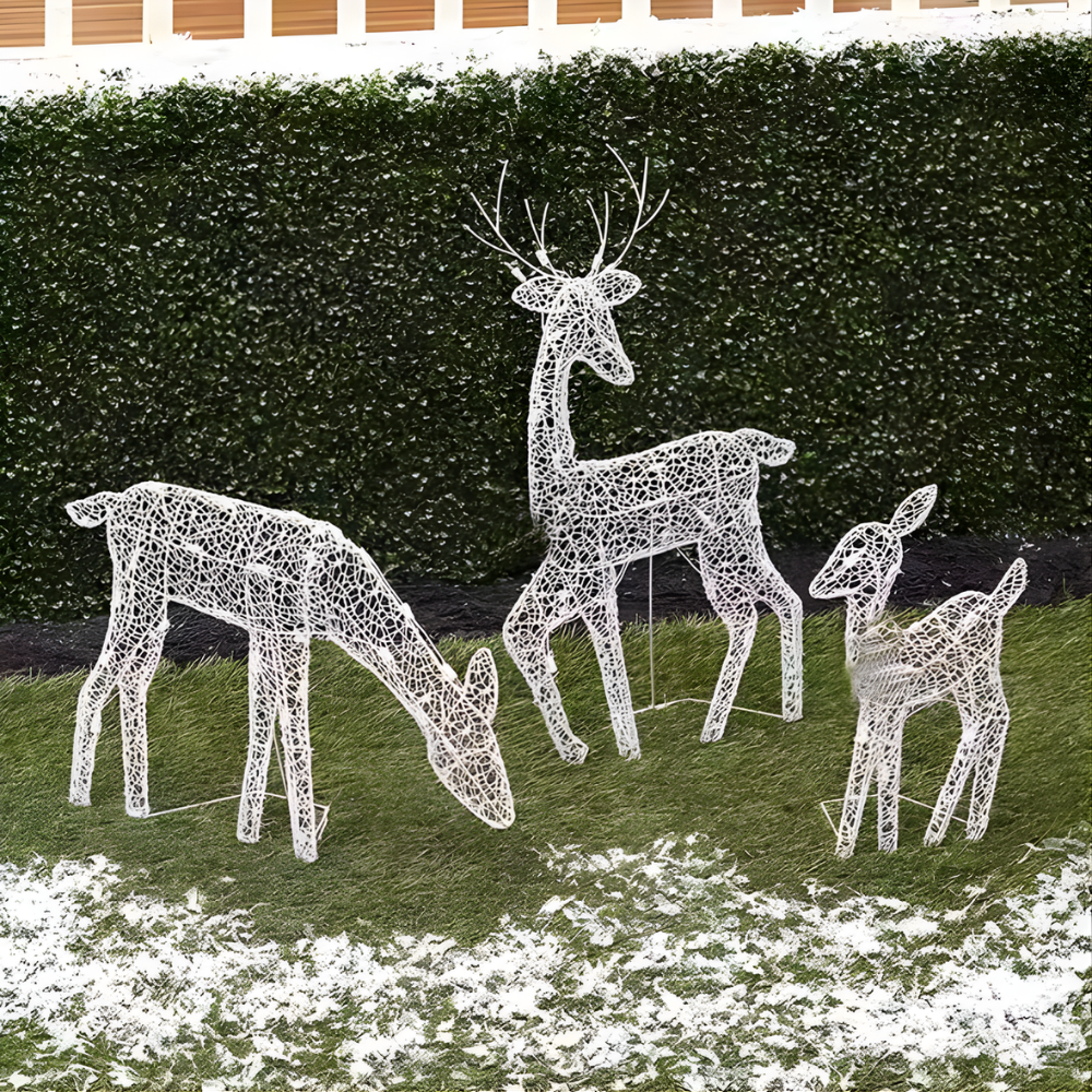 Christmas Decorations Light Up Reindeer Figure