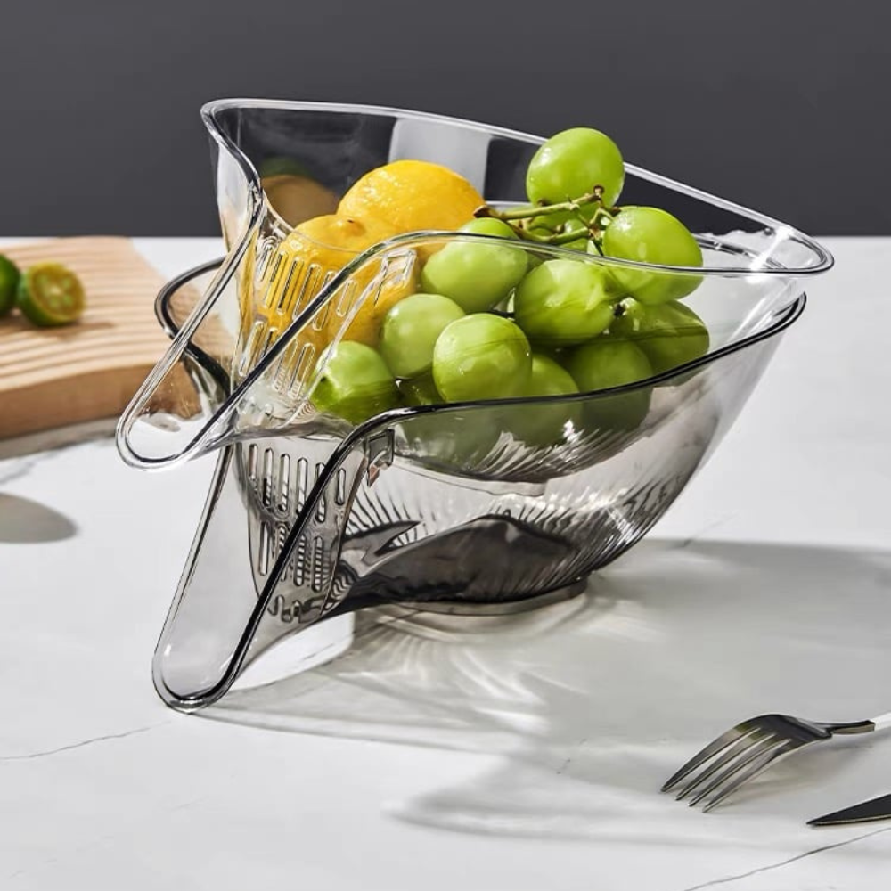 Kitchen Colander Bowl Fruit Vegetable Strainer