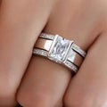 Retro Glossy Silver Ring - Sienna for Timeless Elegance