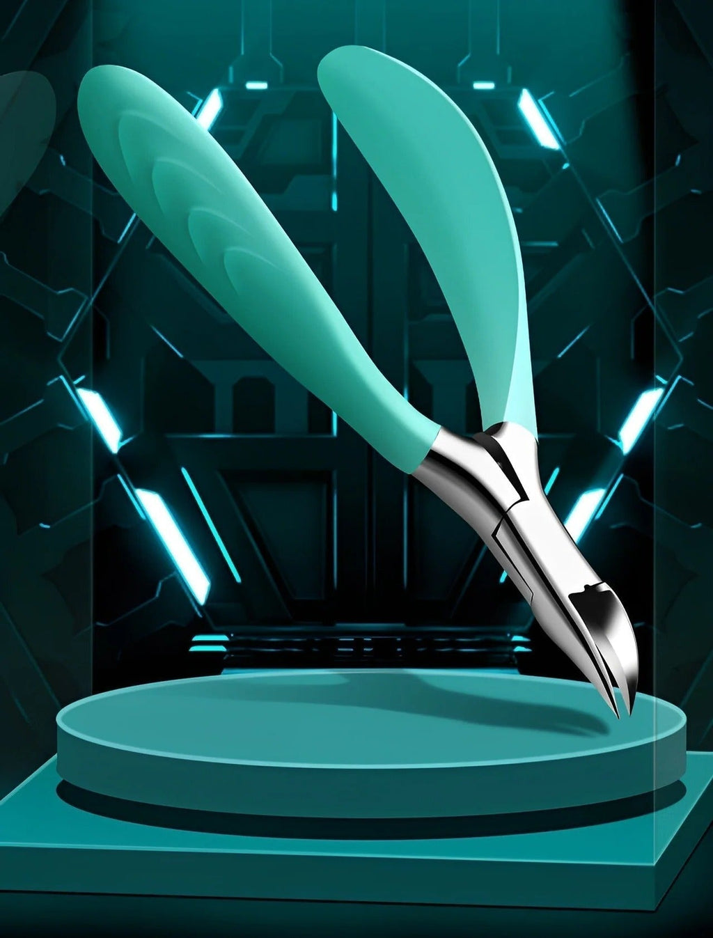 Senior Nail Clipper with Splash Guard – Ergonomic & Painless for Thick or Ingrown Toenails