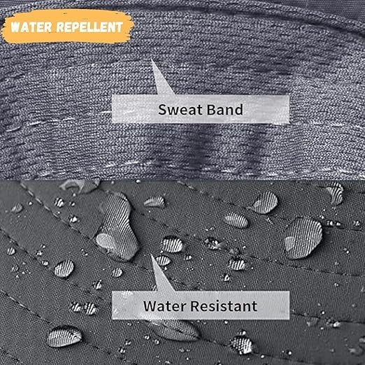 Lightweight Breathable Cooling Sun Hat for Men with Dual Fan & Solar Power